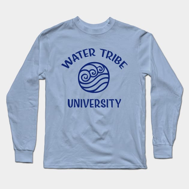 Water Tribe University Long Sleeve T-Shirt by joliec